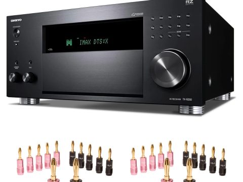 Onkyo TX-RZ50 9.2-Channel AV Receiver with Speaker Plugs