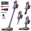 Powerful Cordless Vacuum Cleaner with 60Mins Runtime and LED Display