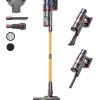 TVTAU Cordless Vacuum Cleaner, 650W, 75Mins Runtime, Lightweight