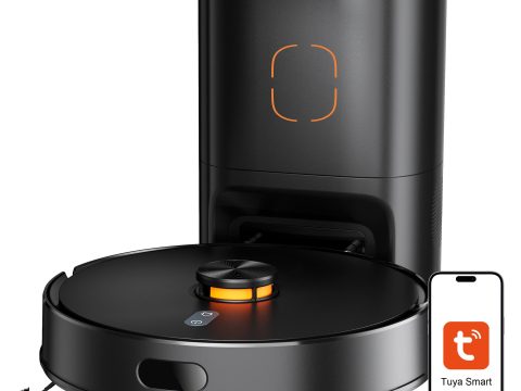 WSUANE Robot Vacuum and Mop, 90-Day Self-Emptying, Smart Mapping