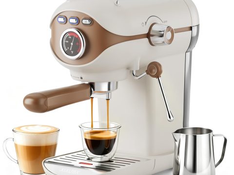 XIXUBX 20Bar Espresso Machine with Milk Frother and PID