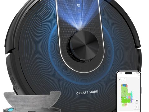 Bagotte Robot Vacuum: 6000Pa, Self-Emptying, LiDAR Navigation, Fast Mapping