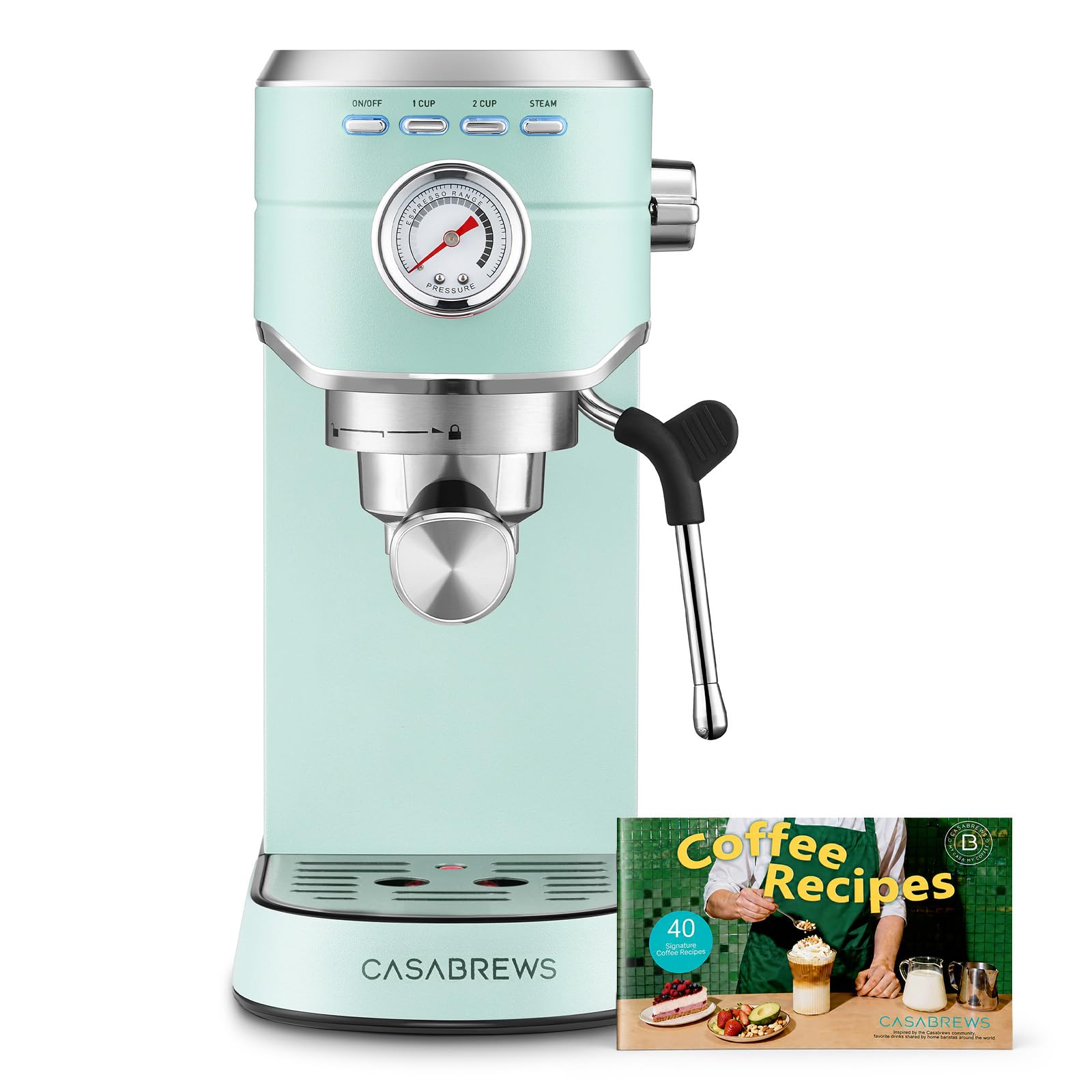 CASABREWS CM5418 Espresso Machine with Milk Frother and 20-Bar Pump