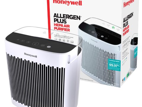 Honeywell HEPA Air Purifier for Large Rooms, Black