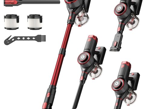 KTTLDRN K25 Cordless Vacuum: Powerful, Lightweight, 70Min Runtime