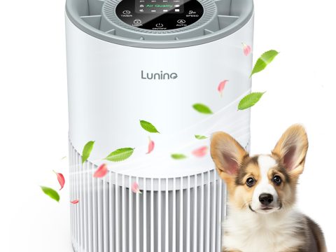 LUNINO 2 Pack Air Purifiers for Large Rooms, HEPA Filter