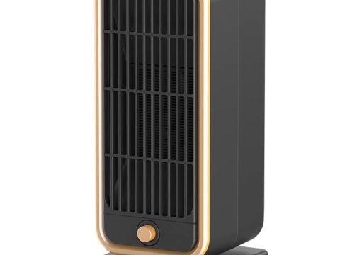 Omberr 500W Portable Heater with Overheat and Tip-Over Protection