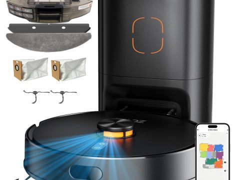 Robot Vacuum: Self-Emptying, Strong Suction, Smart Mapping, 160Min Runtime
