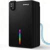 Small 98 OZ Dehumidifier for Home, Quiet with Drain Hose