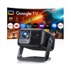 Smart 4K Projector with Google TV, WiFi 6, Bluetooth 5.3
