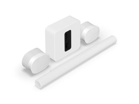 Sonos Arc Soundbar, Sub 4 Subwoofer, Era 300 Speakers Pair