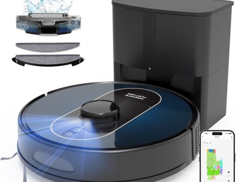 Wrydao Robot Vacuum and Mop Combo with Self-Emptying Station