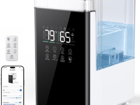 7L Smart Humidifier: Warm & Cool Mist, 70H Runtime