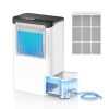 Dehumidifiers: 2.5L Tank, 35dB Quiet, Continuous Drain, Easy Control
