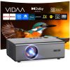 VIDAA 4K Smart Projector with WiFi, Bluetooth, and AI Focus