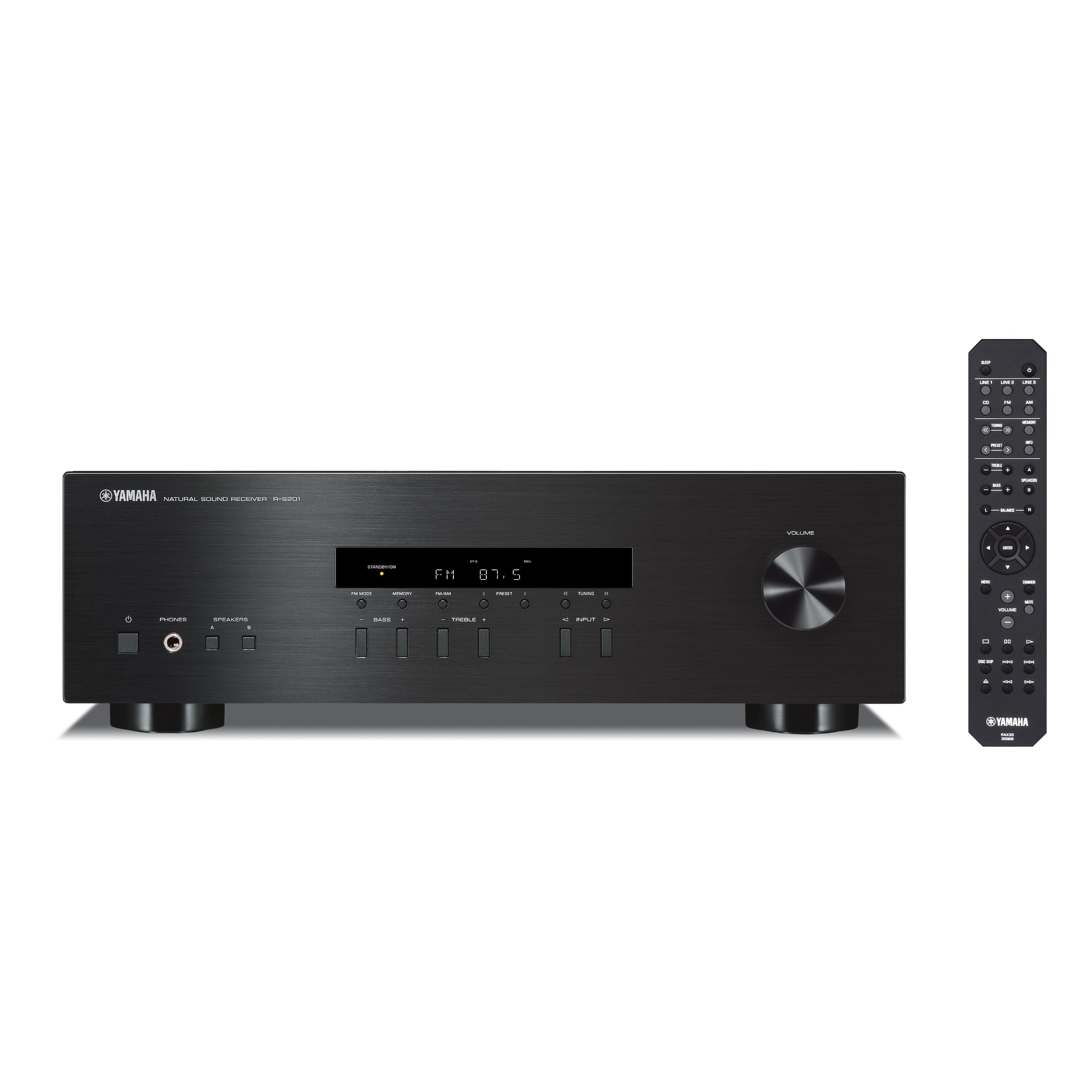 Yamaha R-S201BL 2-Channel Stereo Receiver for Quality Sound