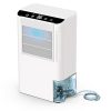Floral White 2000 Sq.Ft Portable Dehumidifier with Timer
